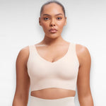 Sculpting Shapewear Wireless Support Back Smoothing Bra