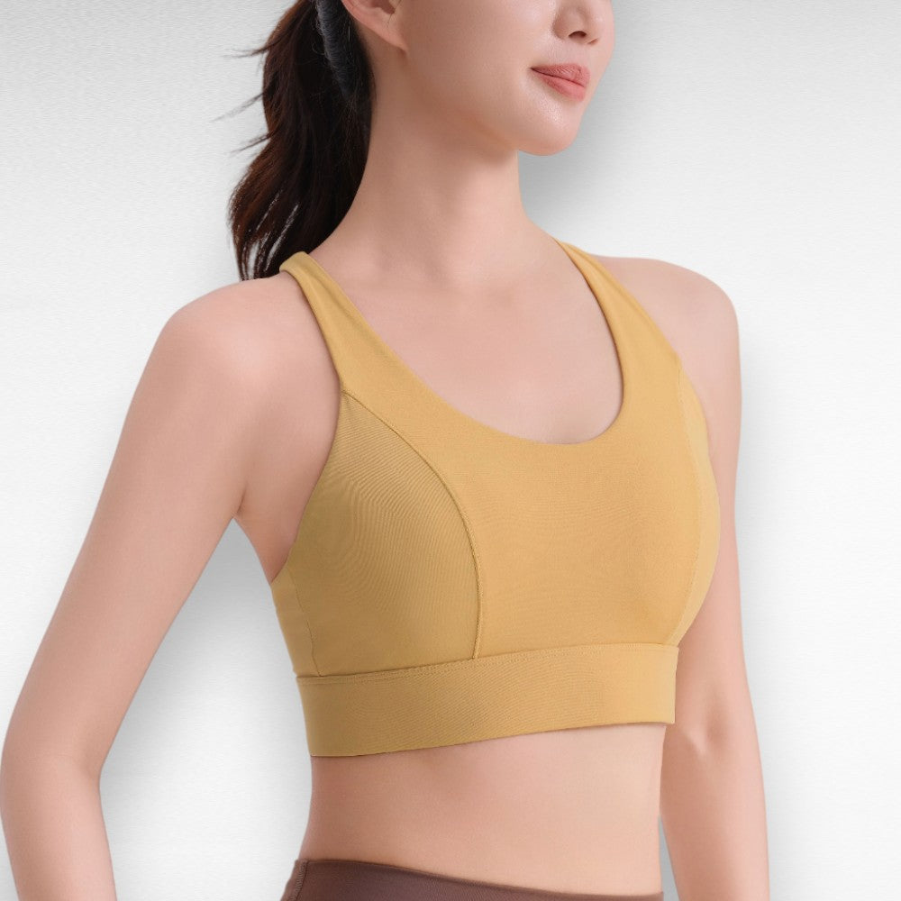 Sculpting Shockproof Cross-Back Sports Bra