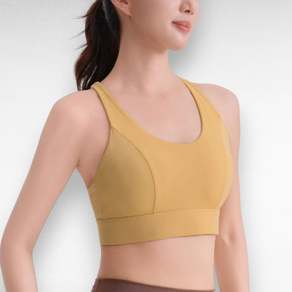 Sculpting Shockproof Cross-Back Sports Bra