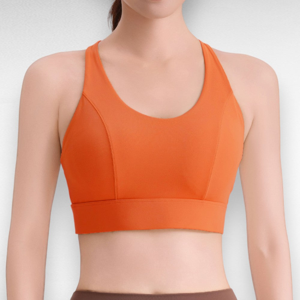 Sculpting Shockproof Cross-Back Sports Bra