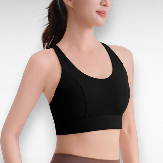 Sculpting Shockproof Cross-Back Sports Bra