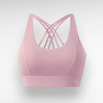 Sculpting Shockproof Cross-Back Sports Bra Bean Pink / M