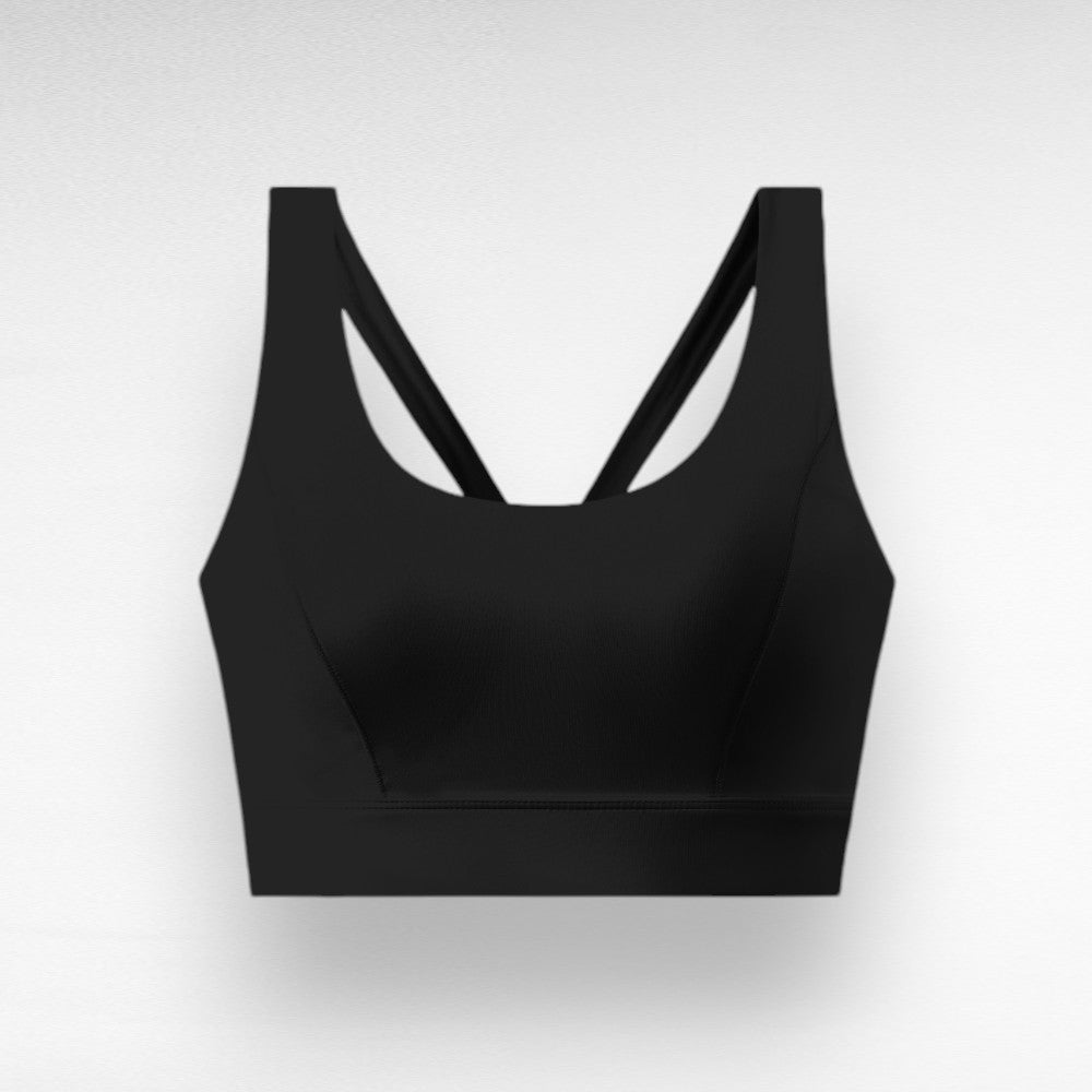 Sculpting Shockproof Sports Bra Black / M