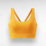 Sculpting Shockproof Sports Bra Deep Yellow / M