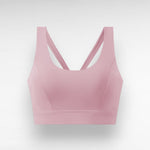 Sculpting Shockproof Sports Bra Mauve Pink / M