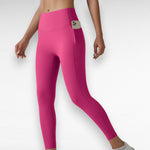 Sculpting Tummy Control Leggings Pink / S