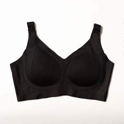 Sculpting Wireless Ribbed Push-Up Bra