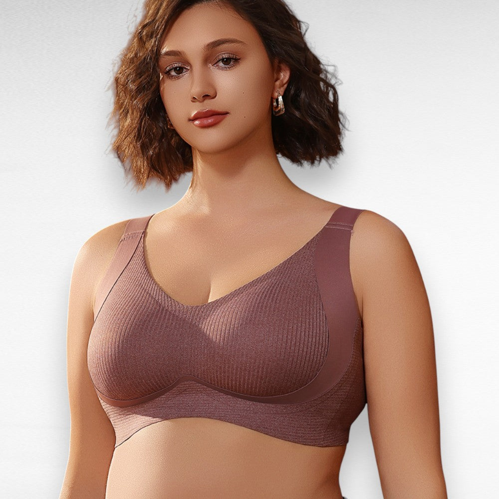 Sculpting Wireless Ribbed Push-Up Bra V2.0