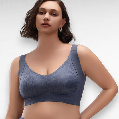 Sculpting Wireless Ribbed Push-Up Bra V2.0