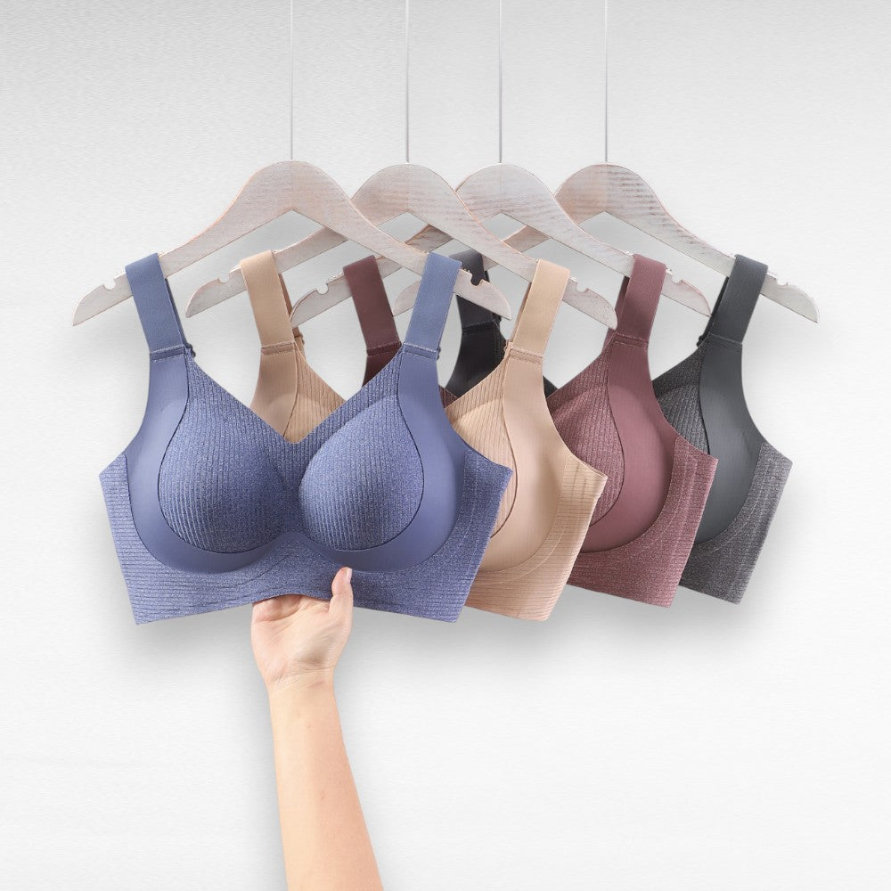 Sculpting Wireless Ribbed Push-Up Bra V2.0
