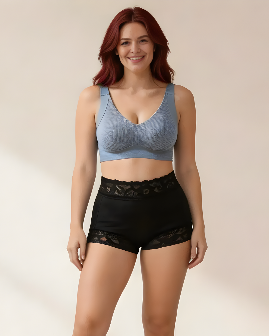 Sculpting Wireless Ribbed Push-Up Bra V2.0