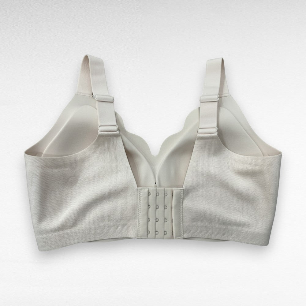 Sculpting Wireless Scalloped Breathable Support Bra