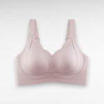 Sculpting Wireless Scalloped Breathable Support Bra Taro Pink / M