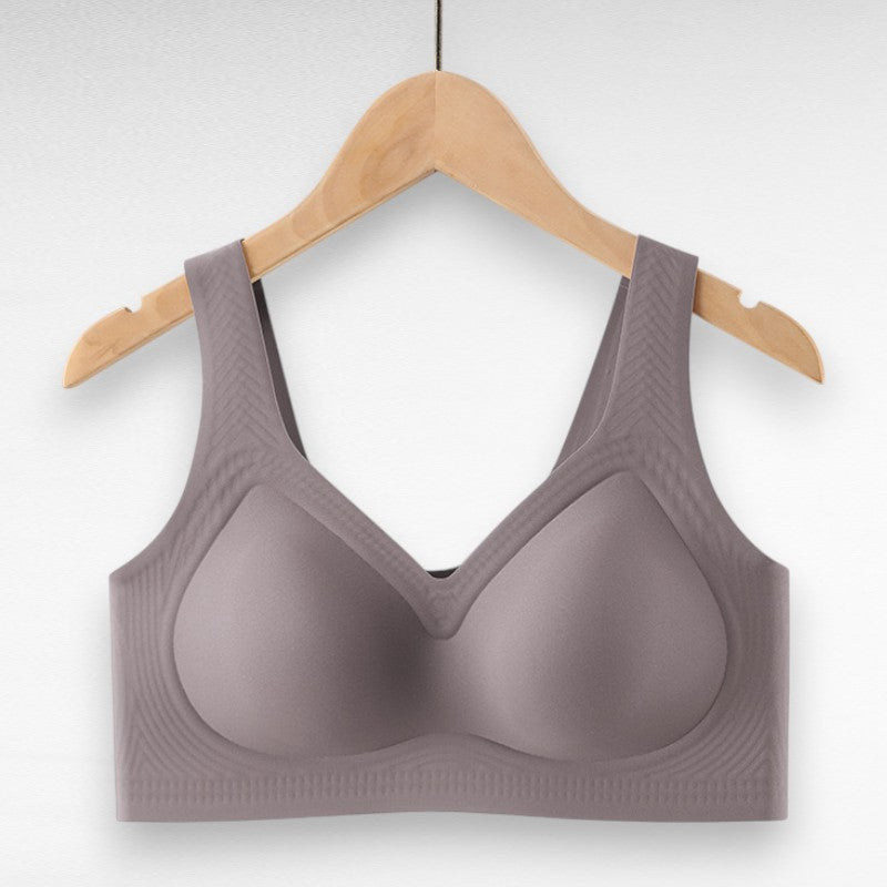 Sculpting Wireless Seamless Full Coverage Bra M / Gray