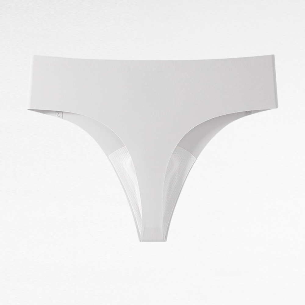 Seamless Anti-Camel Toe Thong Bottoms Grey / S