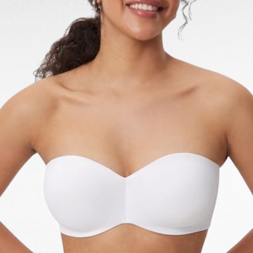 Strapless Underwire Support Bra Bras White / S