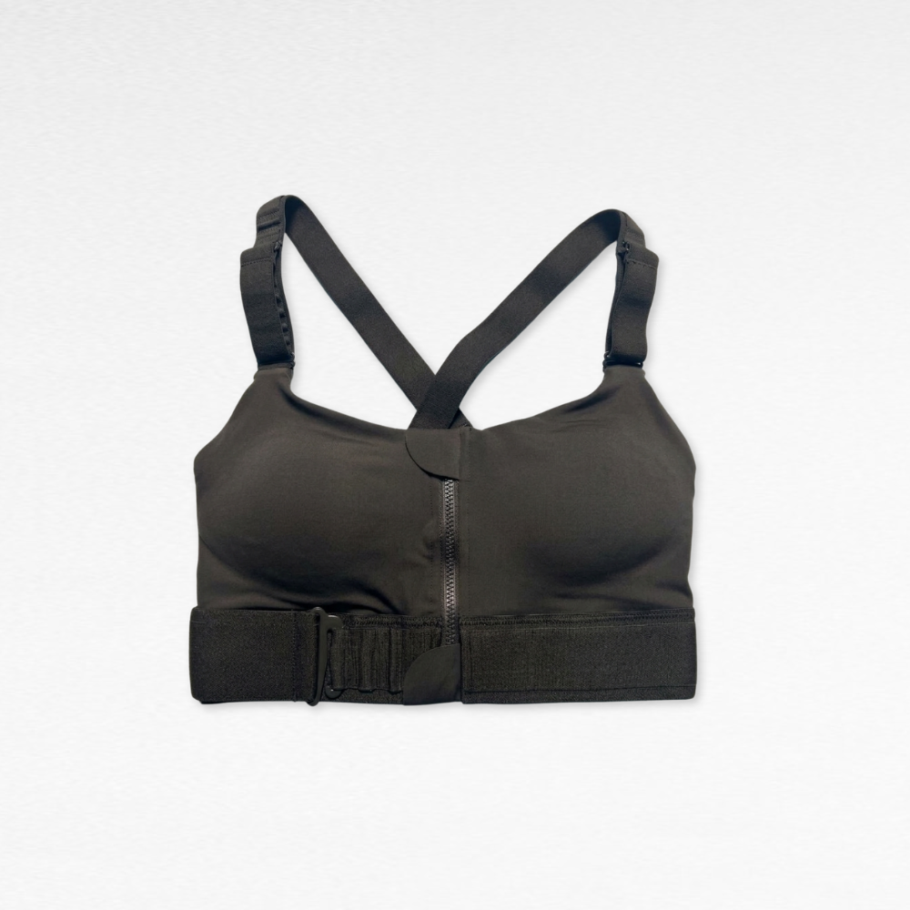 Upgraded High Support Sports Bra Dark Khaki / S