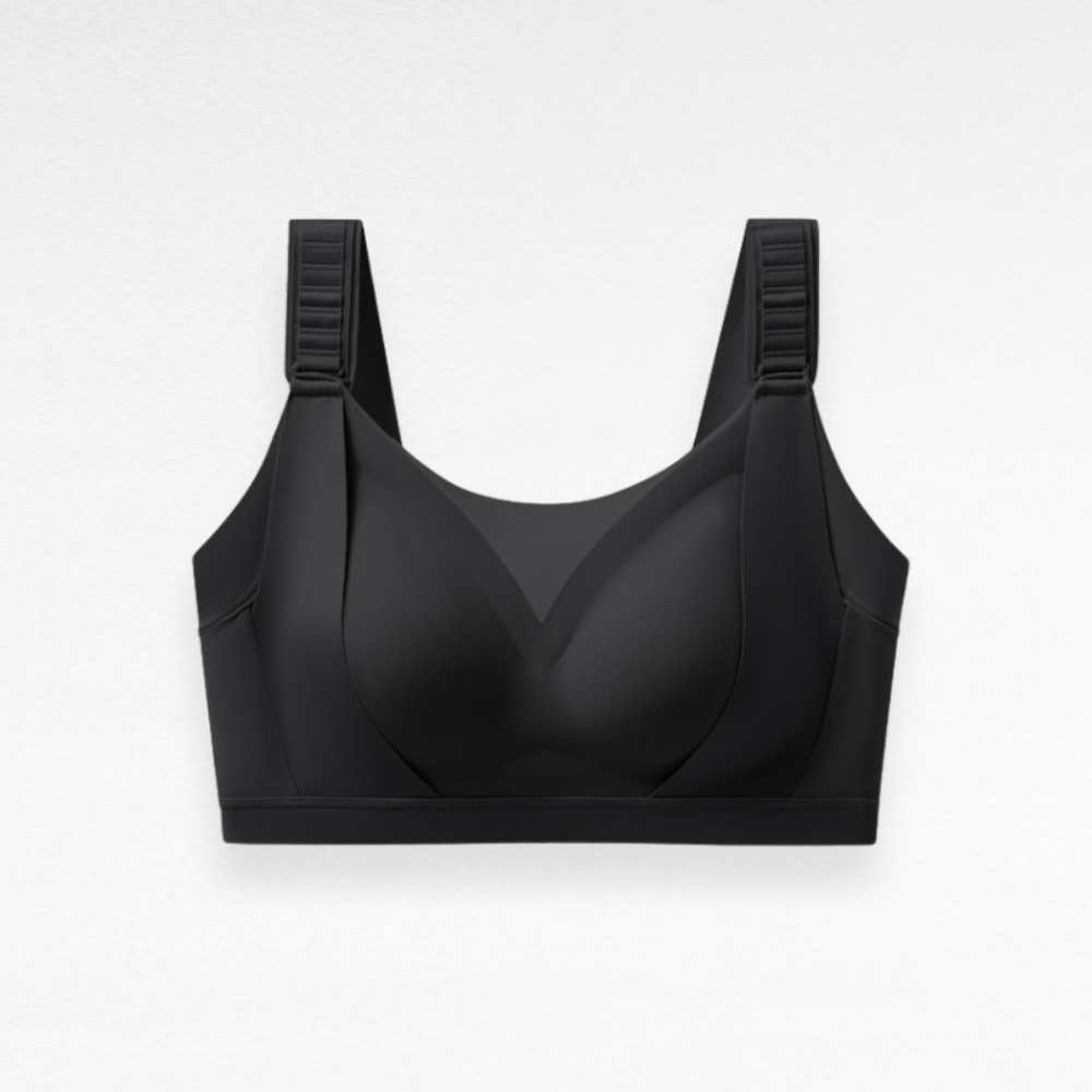 Wireless Lift & Support Bra Black / M