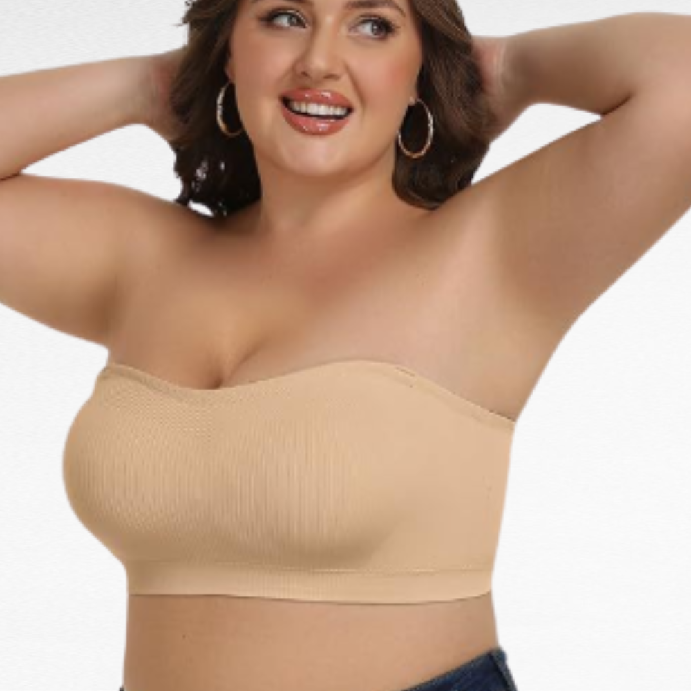 Wireless Strapless Band Bra