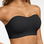 Wireless Strapless Band Bra Black / XS