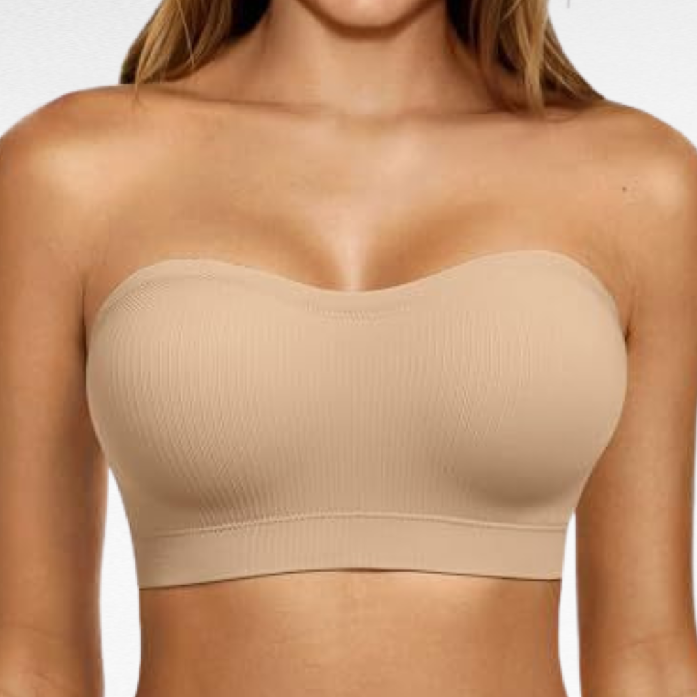 Wireless Strapless Band Bra Nude / XS