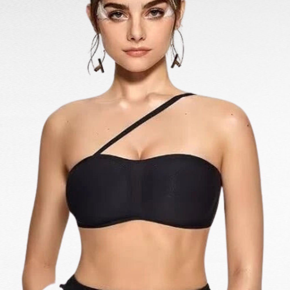 Wireless Strapless Push-Up Bandeau Bra