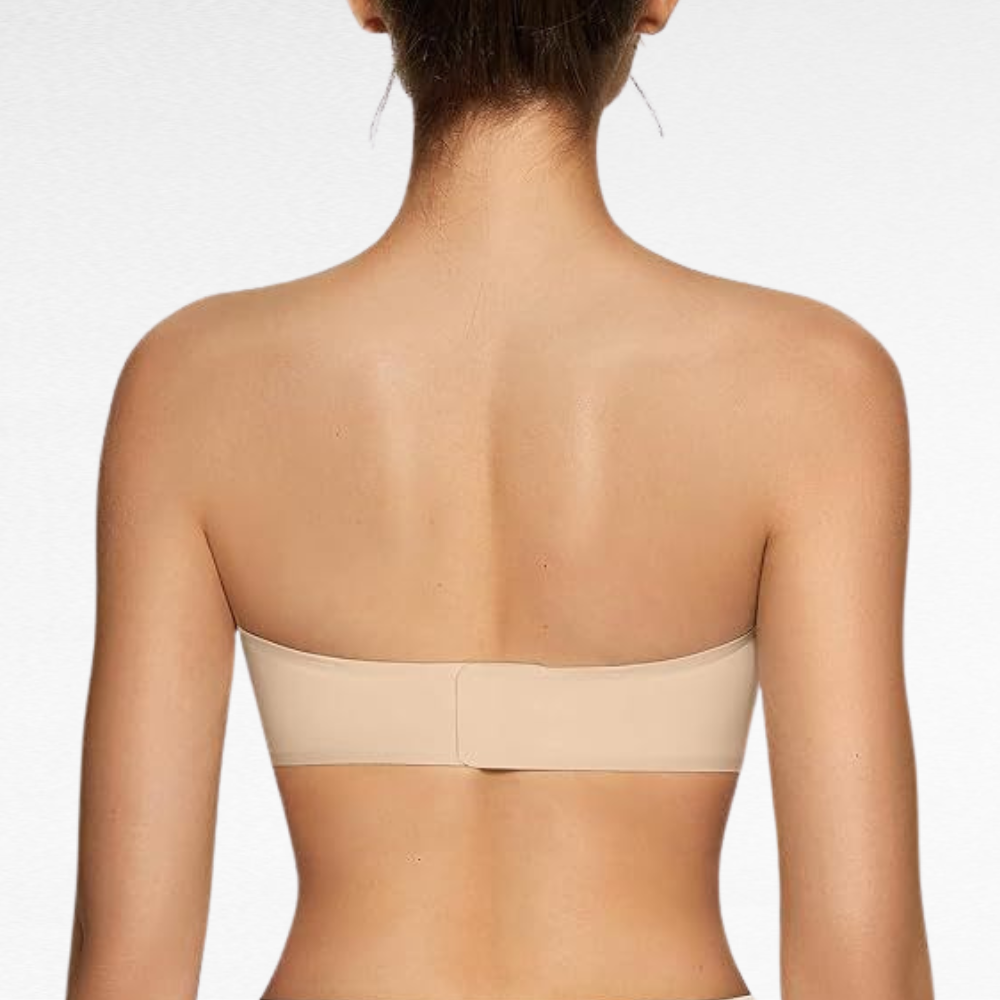 Wireless Strapless Push-Up Bandeau Bra